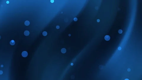 Blue and black gradient animation footage with sparkling dots Stock Footage 328440884