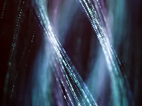 Blue and Black Light Lines Stock Footage 73617304