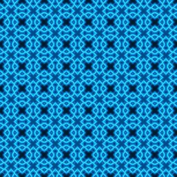 Blue and black light pattern background and texture. Stock Illustration