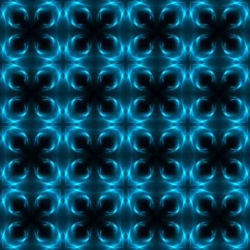 Blue and black light pattern background and texture. Stock Illustration