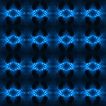 Blue and black light pattern background and texture. Stock Illustration