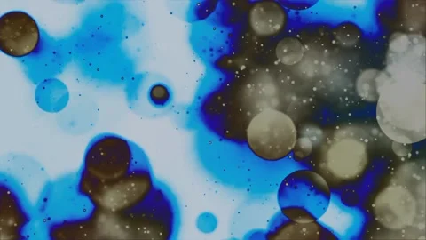 Blue And Black Particles Animation Loop Stock Footage 224810096
