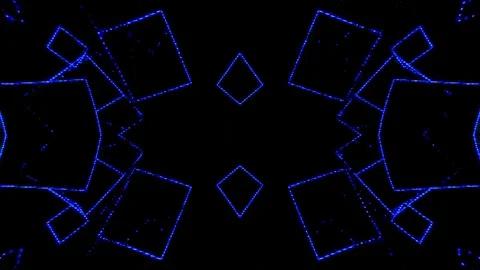 Blue and black pattern with a black background Stock-Footage 278729592