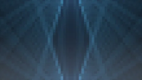 Blue and black pixelated pattern an abstract exploration of color and form Vidéo 249416469