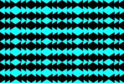 Blue and black triangle rhombus background design Illustrazione stock