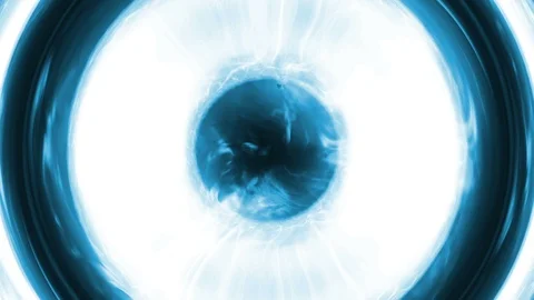Blue and bright circular abstract 스톡 동영상 89884577