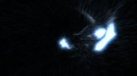Blue and bright emissions 库存影片 53084013