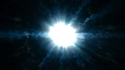 Blue and bright light Stock Footage 53826984
