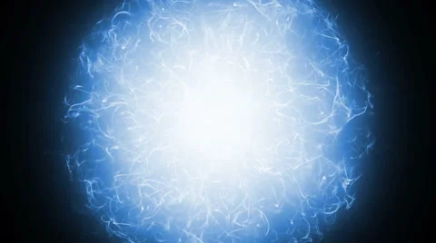 Blue and bright source of energy 스톡 동영상 55665409