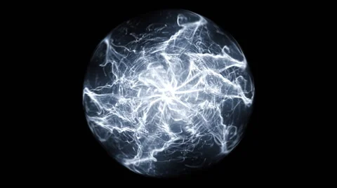 Blue and bright spherical abstract 스톡 동영상 65822806