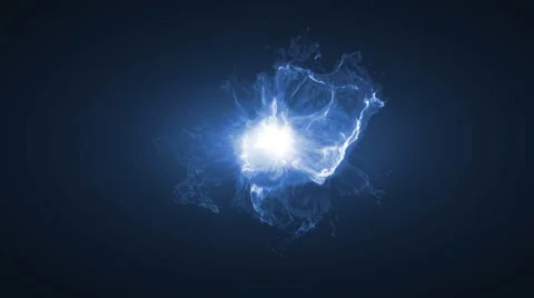 Blue and bright star Stock Footage 52257835