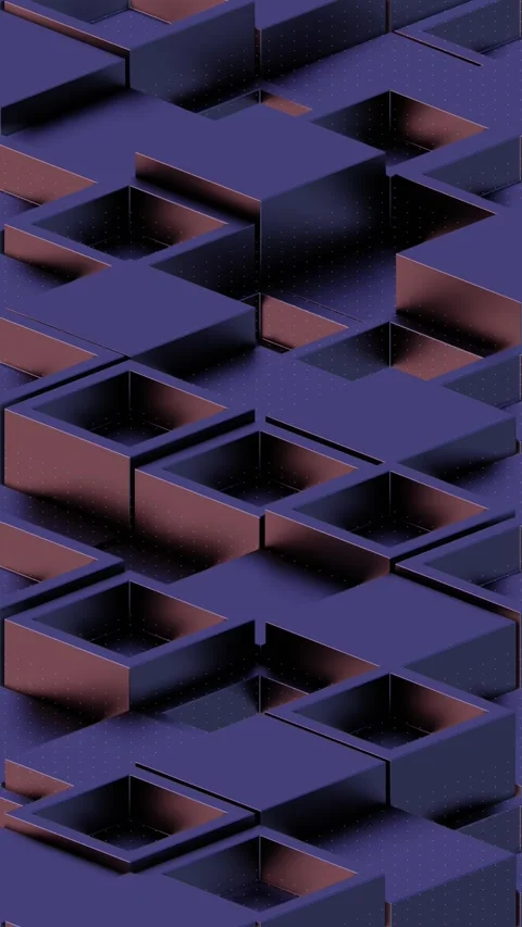 A blue and brown background with a pattern Stock Footage 309924806