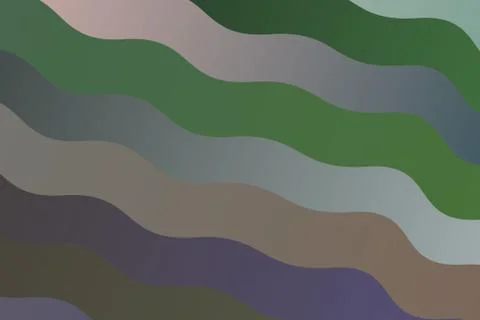Blue and brown waves abstract vector background. Simple pattern. Stock Illustration