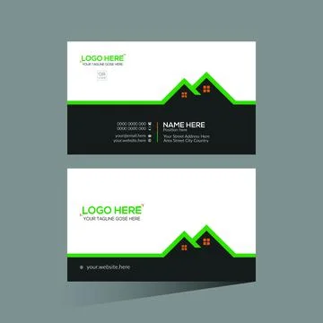 Blue and cyan colored vector business card design Stock Illustration