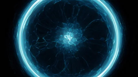 Blue and fancy abstract Видео 65824497