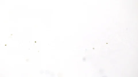 Blue and gold glitter droped Stock Footage 115544564