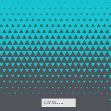 Blue and gray abstract triangle background Stock Illustration