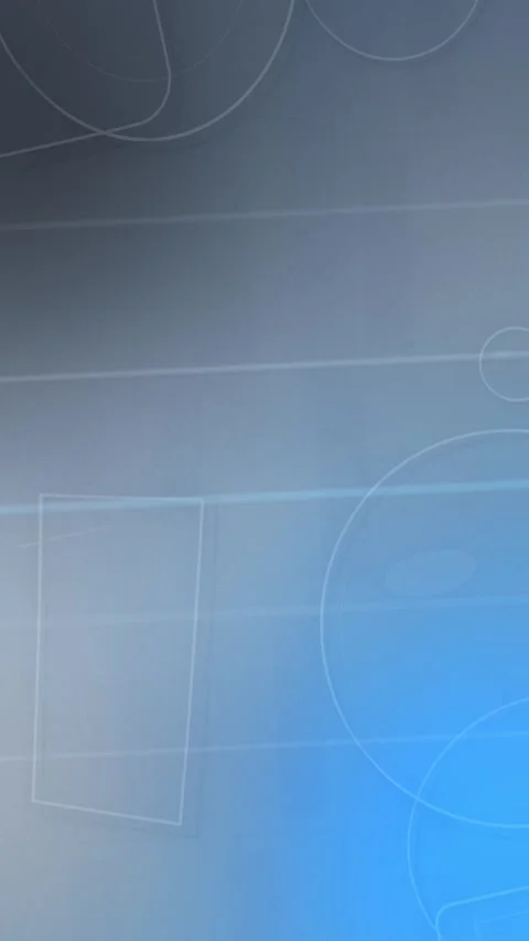 Blue and gray geometric background template in seamless loop with translucent Stock Footage 340340407