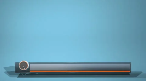 Blue and Gray lower third graphic Stock Footage 67581752