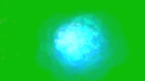 A blue and green abstract image with a bright center Vídeos de archivo 331103806