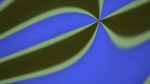 Blue and green abstract waves create a dynamic visual Stock Footage 340327064