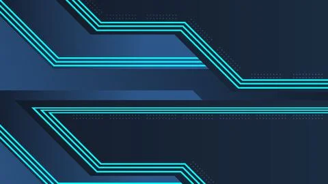 A blue and green background with lines and dots Stock Illustration