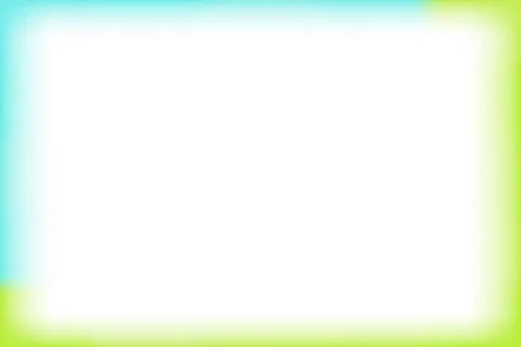 Blue and green border rectangle blur and smooth white for background banner a Stock Illustration