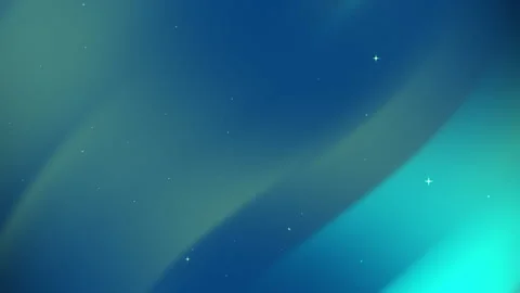 Blue and green gradient background with white stars Stock Footage 290825444