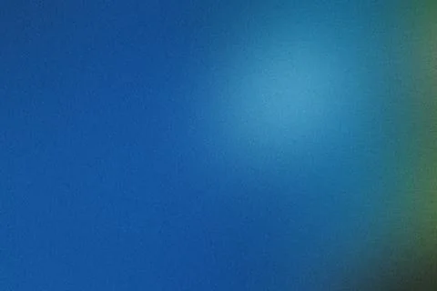 Blue and green gradient background featuring a subtle grain texture Stock Photos