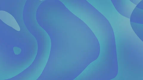 Blue and green gradient with wavy, abstract shapes. Stock Footage 282267503