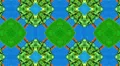 Blue and green pattern, loop HD HD Footage