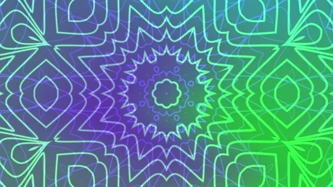 Blue and green psychedelic visuals 스톡 동영상 337152207