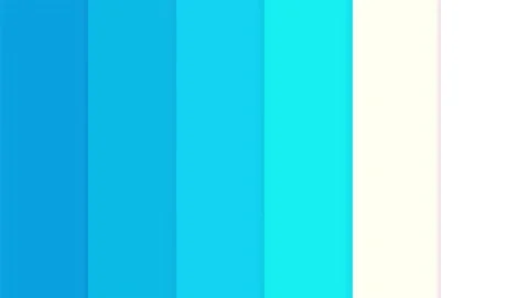 Blue and green stripes slide across for vertical transitions Video stock 331766554