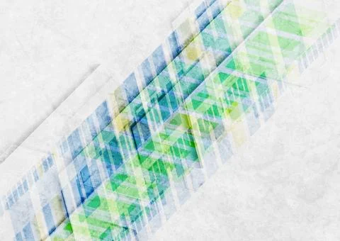 Blue and green tech grunge minimal abstract geometric background イラスト素材