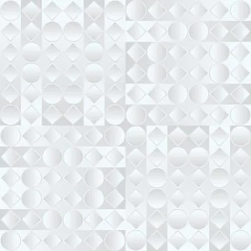 Blue and grey background with geometric rhomboid and circular Stock Illustration