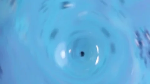 Blue and Grey Bubbling Background MACRO Stock Footage 74780375