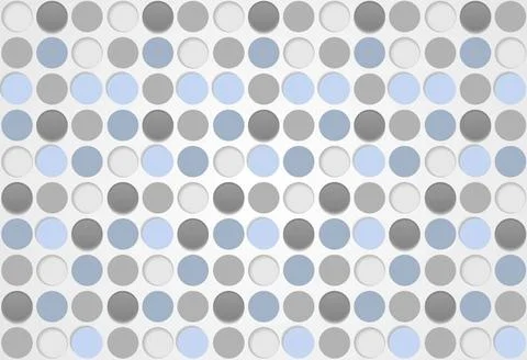 Blue and grey circles pattern design Blue and grey circles abstract patter... Stock Photos