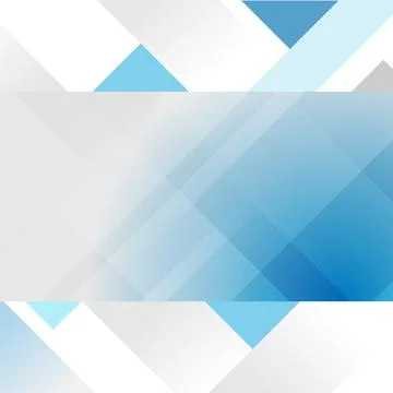 Blue and grey hi-tech geometric abstract minimal background Stock Illustration