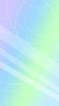 Blue and mint abstract network lines and translucent arcs create a clean fu.. Stock Illustration