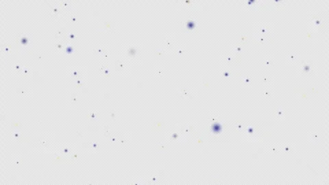 Blue and Pale Gold Floating Particles on Black Background Loop Stock Footage 336882966