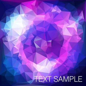 Blue and pink Abstract Background Vector Stock Illustration