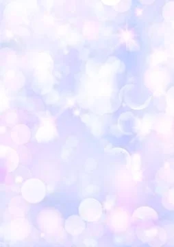 Blue and pink gradient blank bubble bokeh background Stock Illustration