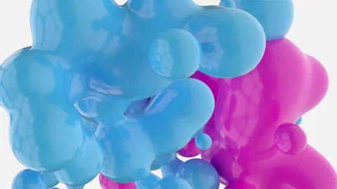 Blue And Pink Liquid Background 스톡 동영상 247735141