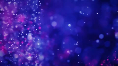 Blue and pink particles background Stock Footage 8776778