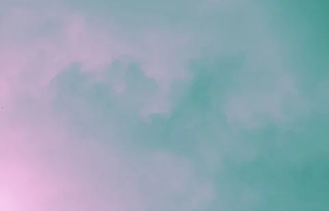 Blue and pink pattern of a beautiful sky Stock Photos