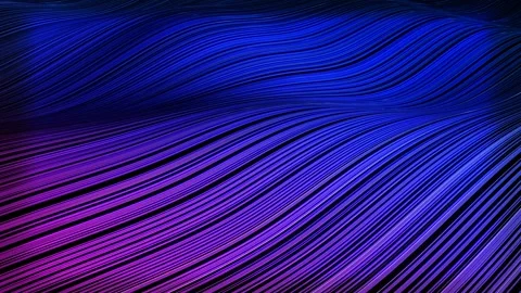 Blue and Pink Waves Background VJ Loop in 4K Stock Footage 306644875