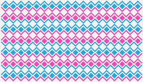 Blue and pink waves background Stock Illustration