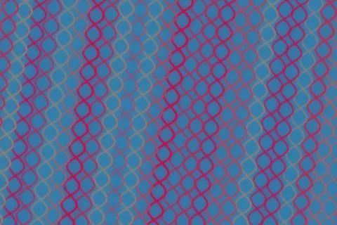 Blue and purple abstract pattern with hexagon shapes and lines Stock Photos