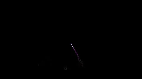 Blue and purple cascade Video stock 303705000