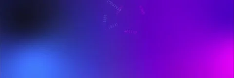 Blue and purple circular code background template animation Stock Footage 340557236